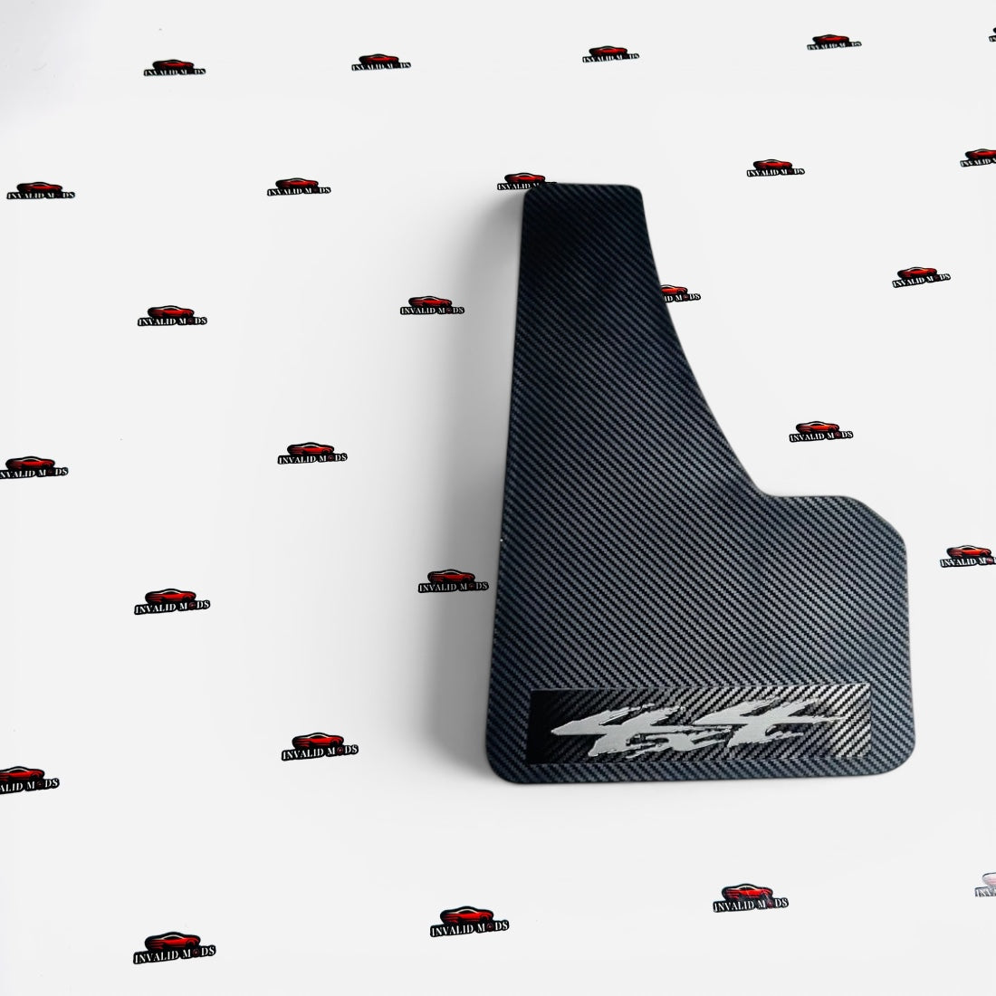 Racing Mudflaps Front or Rear | Universal Carbon Finish | Premium Splash Guards