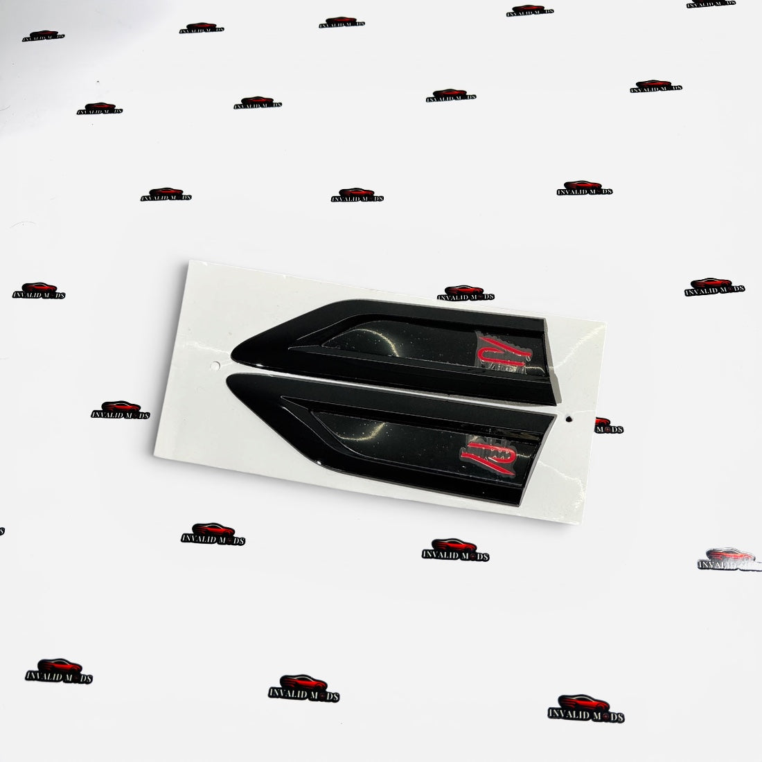 R Logo Fender Emblems Set of 2 | Premium OEM-Style Side Badges
