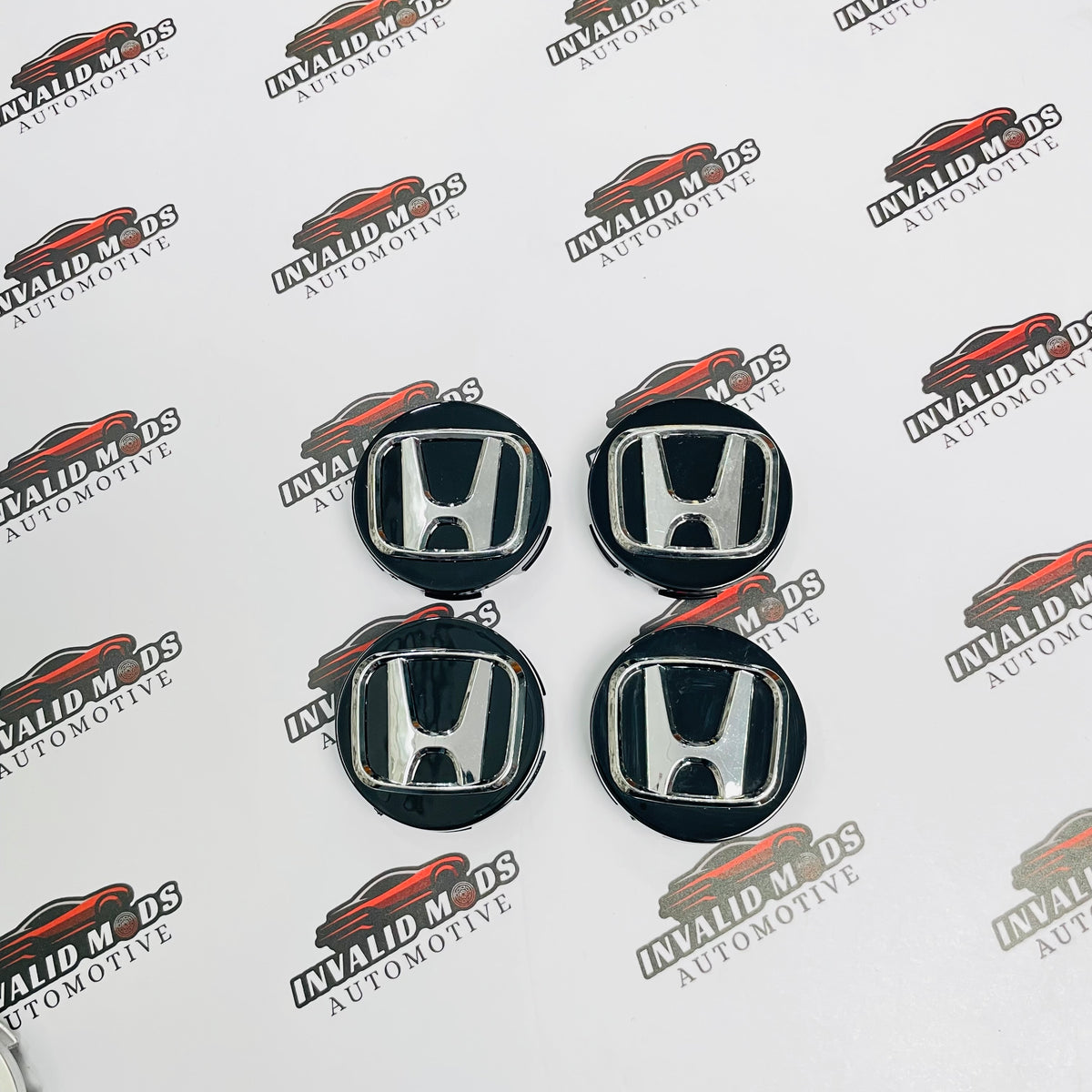 Honda Wheel Center Caps Set of 4 | Outer Diameter (58mm)