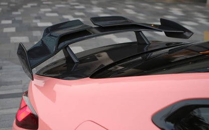 Universal Darwin Style Car Spoiler Wing | Glossy Black Sporty Rear Spoiler