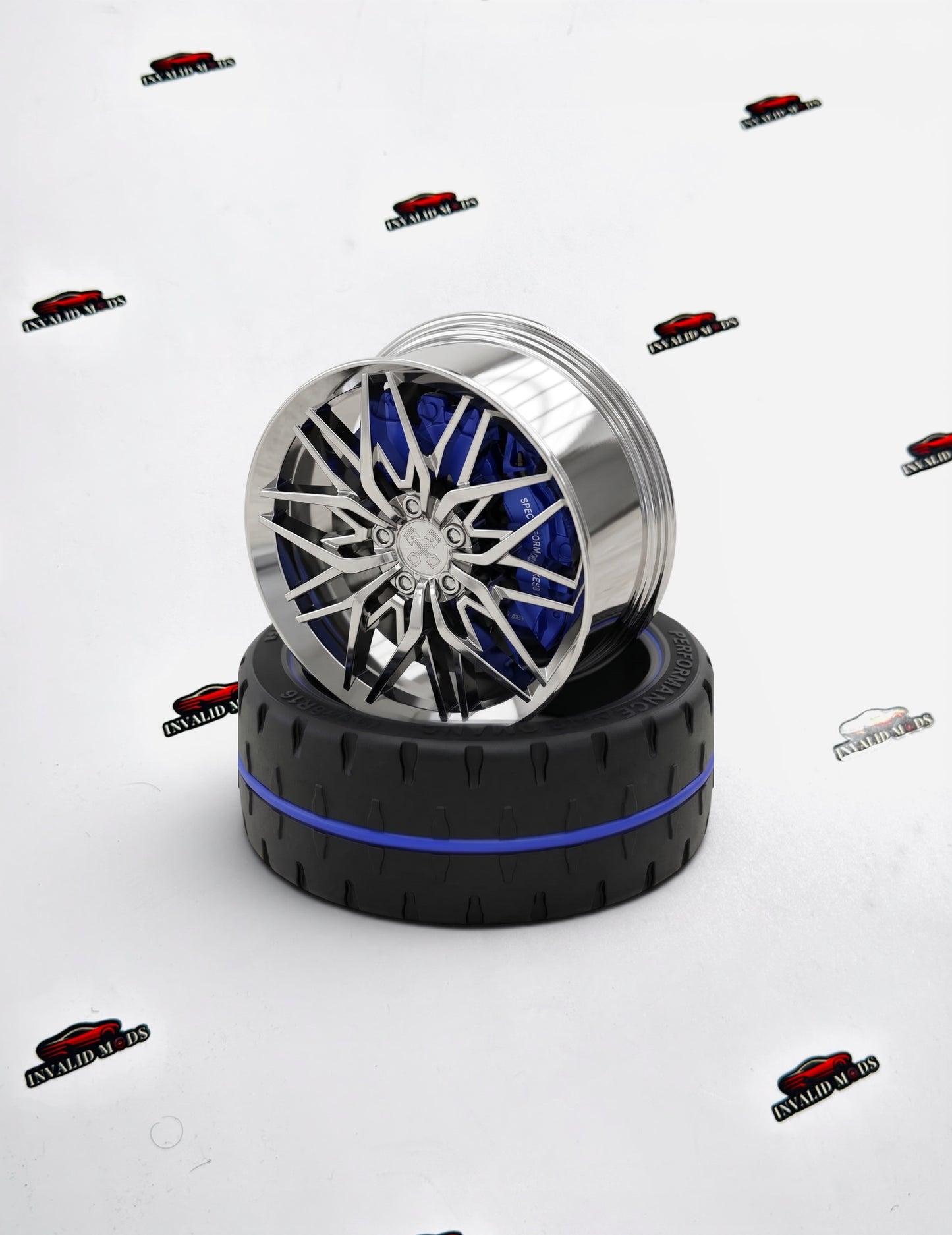 Solar Alloy Wheel Car Air Freshener | Rotating Dashboard Perfume Diffuser