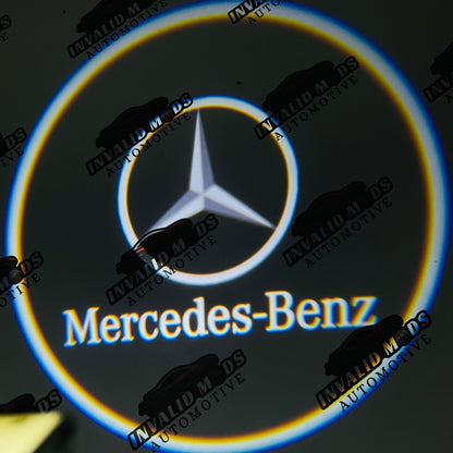 Car logo welcome light For Volkswagen(VW), Mercedes-Benz,  BMW & Audi