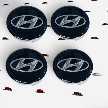 Hyundai Wheel Center Caps – Premium Aftermarket Replacement Set of 4