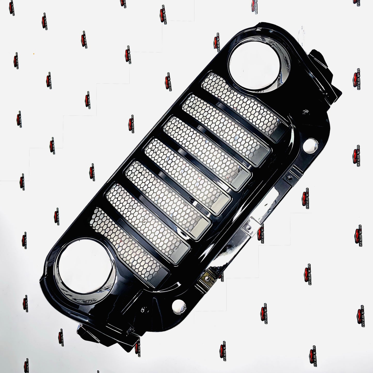 Wrangler Style Front Grille for Mahindra Thar – Premium Jeep-Inspired Front Grill (All Models)