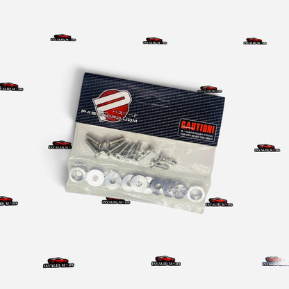 Universal JDM Aluminum Fender Washer & Bolt Set – 10-Piece Multi-Color Kit