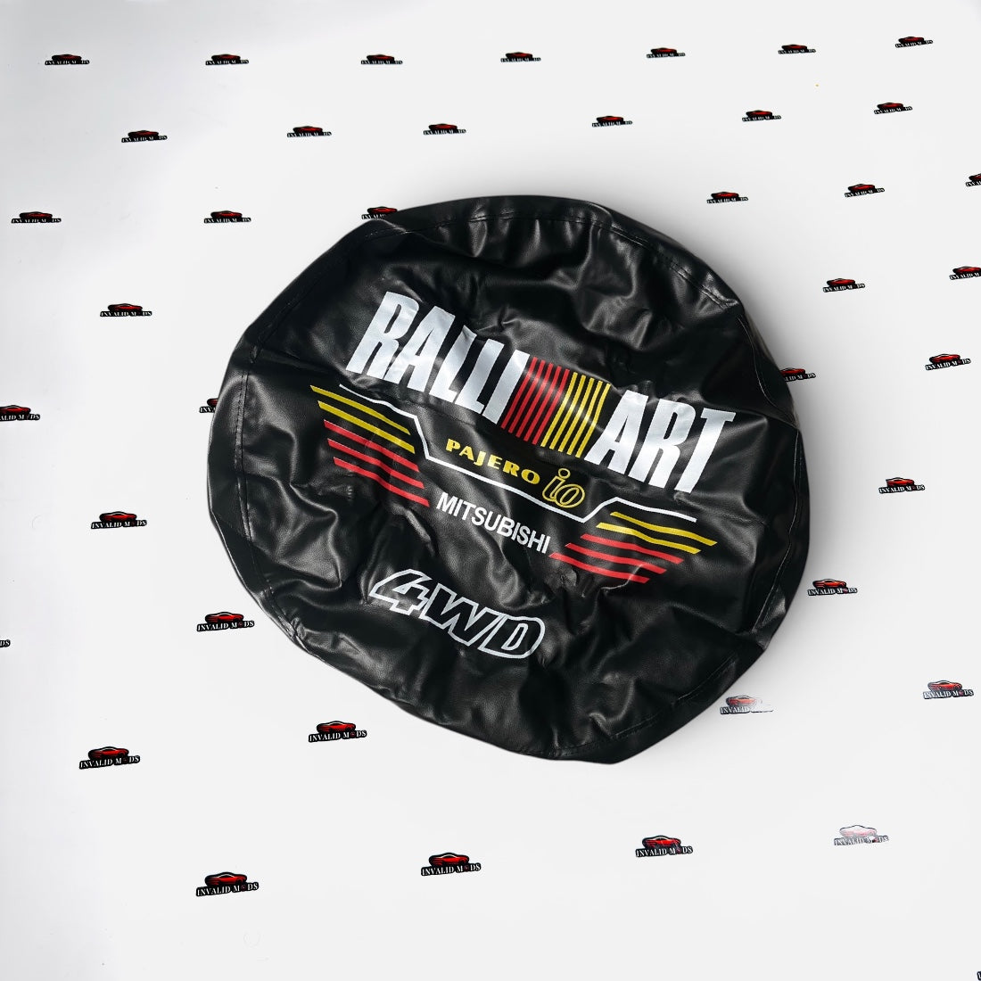Universal Stepney Cover | Premium Leather Finish Spare Wheel Cover with Printed Designs