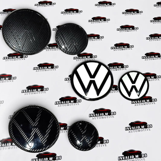 Volkswagen Virtus / Taigun Replacement Logos | VW Virtus / Taigun Aftermarket Emblems