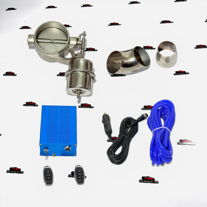 Universal Valvetronic Remote Control Exhaust Kit – Vacuum Cutoff System for Adjustable Sound