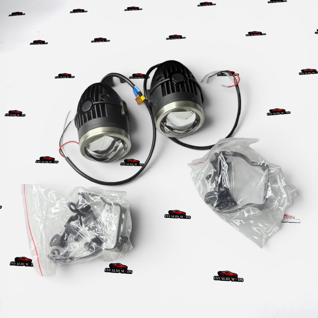 IPH M516 2-Inch Bi-LED Fog Lamp Projectors | Compact High-Performance Universal Fog Light Upgrade