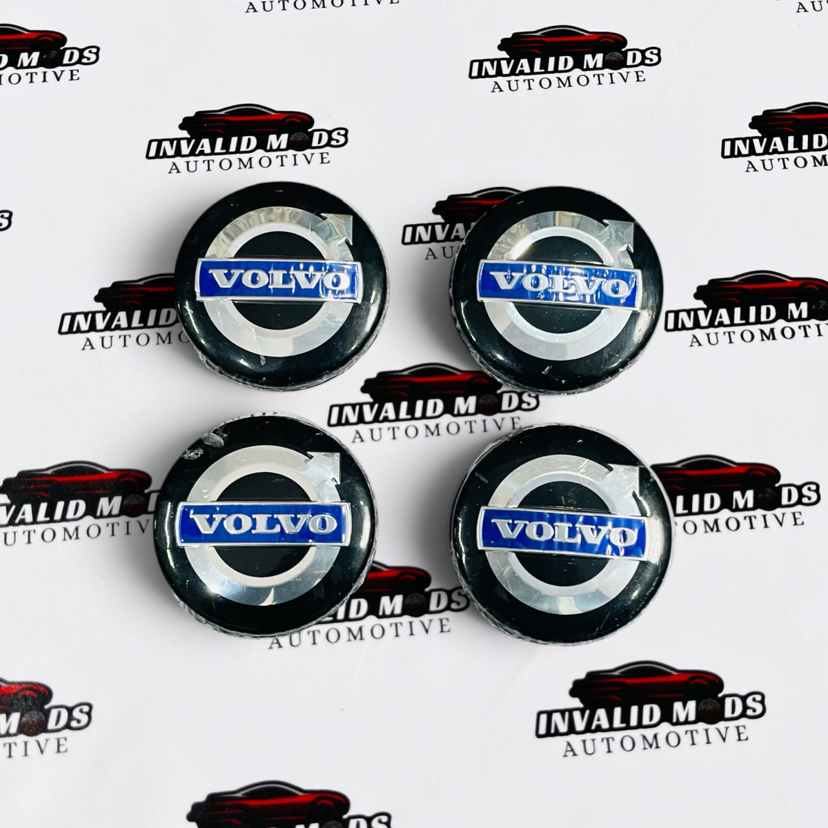 Volvo Wheel Center Caps Set of 4 | Outer Diameter (65.5 mm)