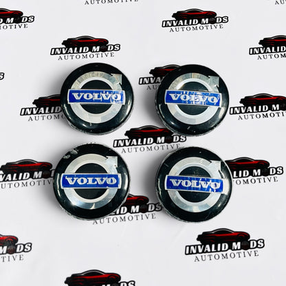 Volvo Wheel Center Caps Set of 4 | Outer Diameter (65.5 mm)