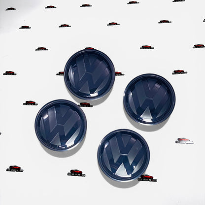 Volkswagen Polo Wheel Center Caps – Premium Set of 4 (High-Quality Replacement)