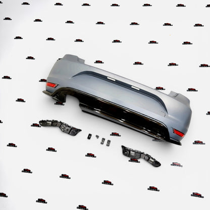 Volkswagen Polo GTI Rear Kit with Gloss Black Diffuser | Rear Bumper Upgrade