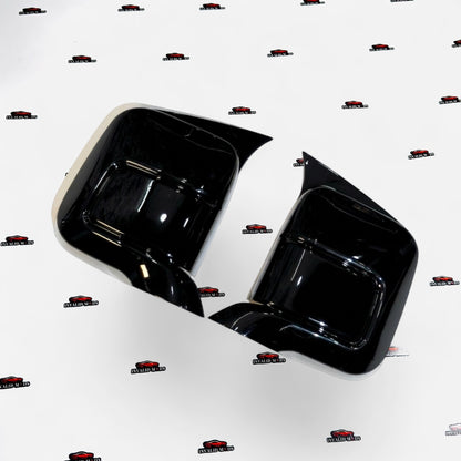 Mahindra Thar Batman Style Side Mirror Covers | Gloss Black ABS