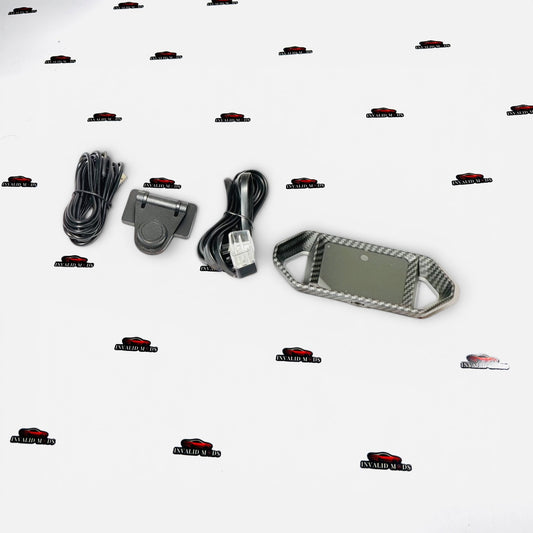 OBD Smart Gauge Model P26 | Multi-Function Performance Display | Matte Carbon Finish | Universal OBD2 Digital Meter