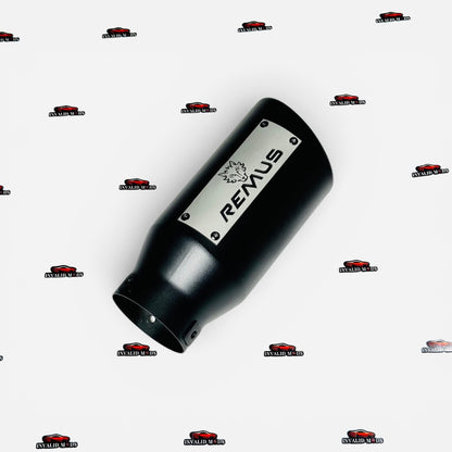 Remus Performance Exhaust Tip | Premium Matte Black Stainless Steel Universal Exhaust Tip