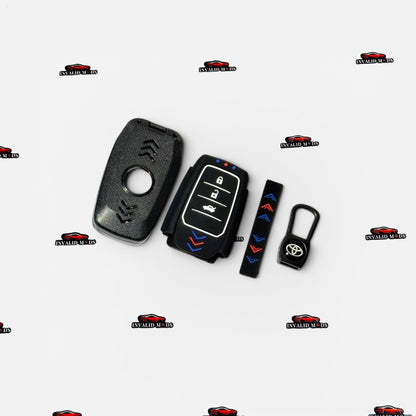 Toyota Car Key Cover | Premium TPU Key Case with Multiple Color Options