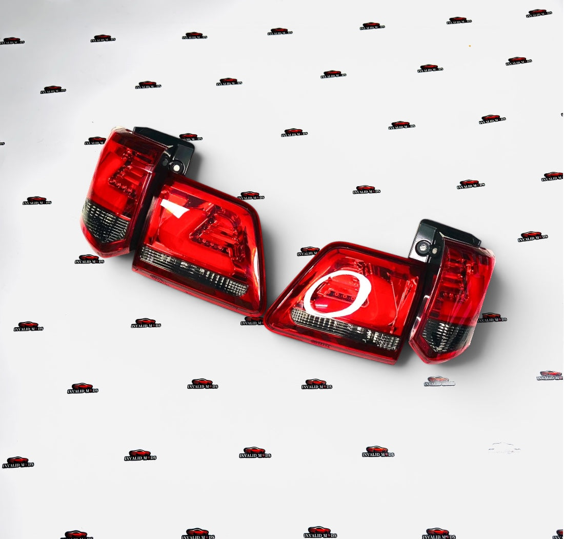 Toyota Fortuner Type 2 LED Tail Lights | Lexus-Style Complete Set