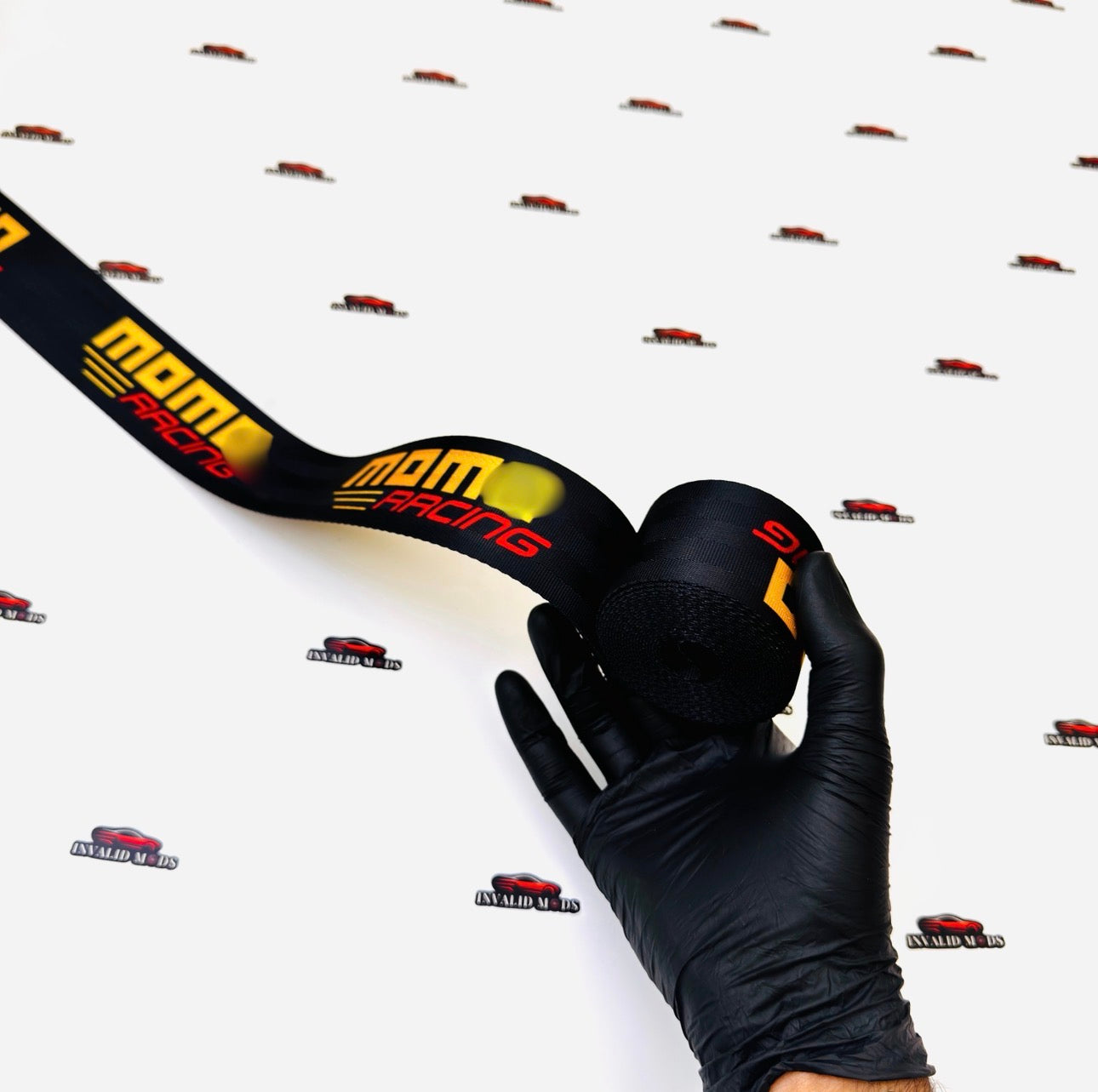MOMO Racing Seat Belt | Universal Car Seat Belt Webbing (Multiple Colours)