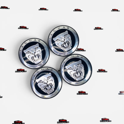 Jaguar Wheel Center Caps | Premium OEM-Style Replacement Set of 4