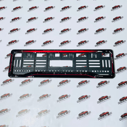 Number plate frames 3d texture finish (pair)