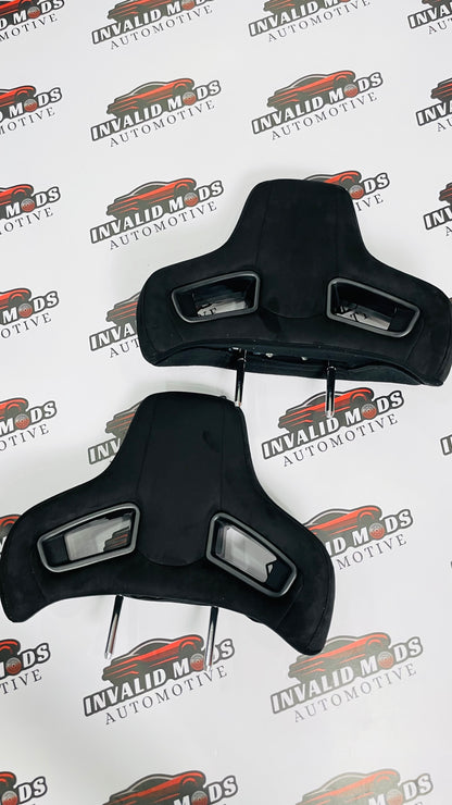 Sports style Car seat Headrest | Universal Adjustable & Detachable