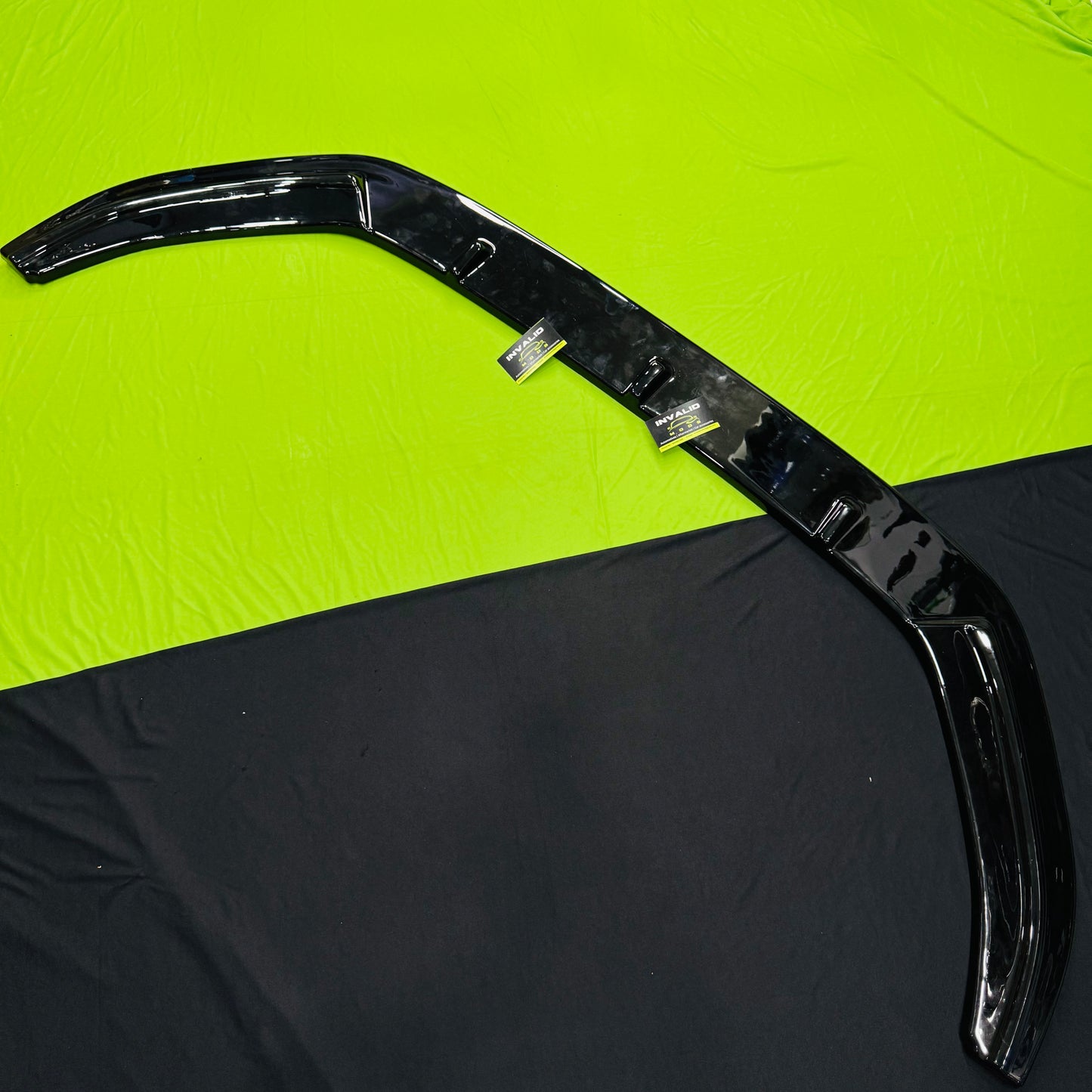VW Virtus & Skoda Slavia Front Splitter – Single Piece Aftermarket Bumper Lip Extension