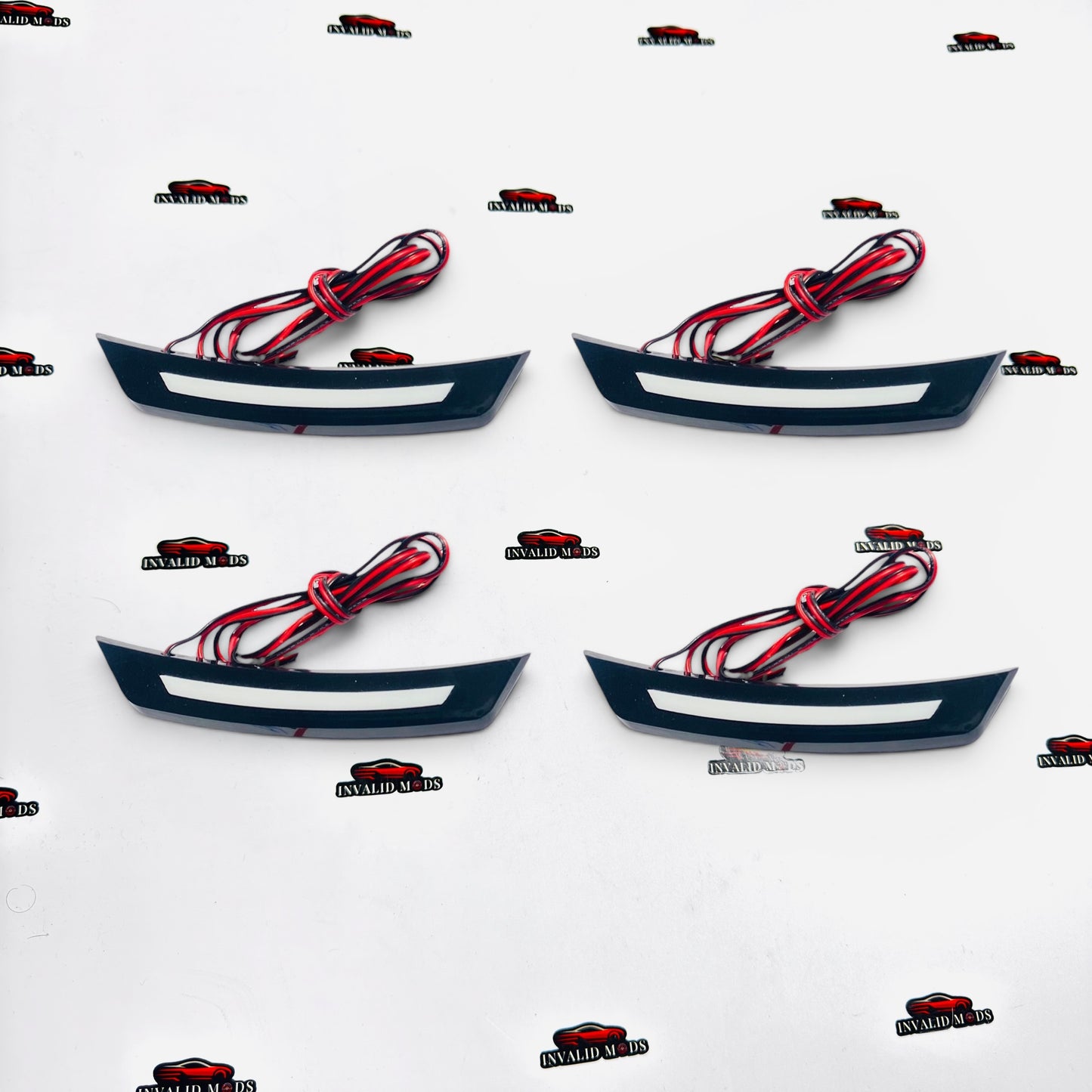 Universal Side Marker Lights for Cars | Fender & Bumper LED Indicators (Set of 4) (universal)