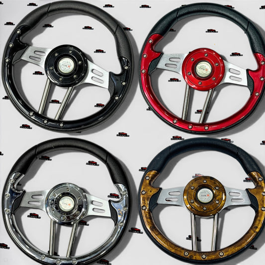 Type R 13 Inch Steering Wheel | Universal Sport Racing Wheel 330mm