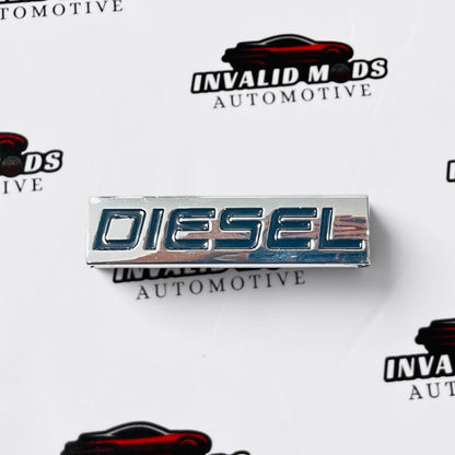 Petrol & Diesel Exterior Badges | Premium Fuel Type Emblems for Cars