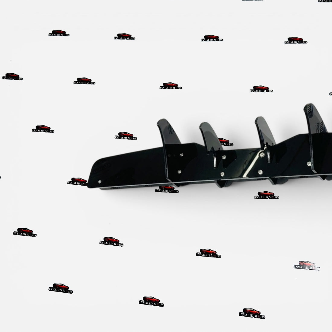 Suzuki Swift Gen-3 Rear Diffuser | 4-Fin Sporty Aftermarket Bumper Upgrade
