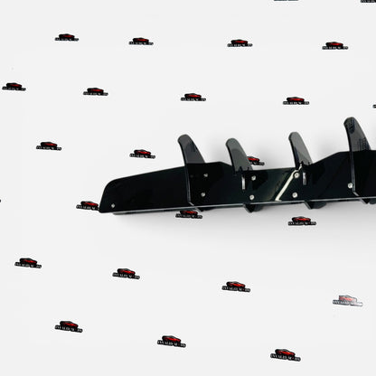 Suzuki Swift Gen-3 Rear Diffuser | 4-Fin Sporty Aftermarket Bumper Upgrade