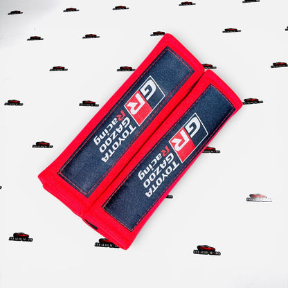 Toyota Gazoo Racing Seat Belt Cushions | Soft Comfort Pads