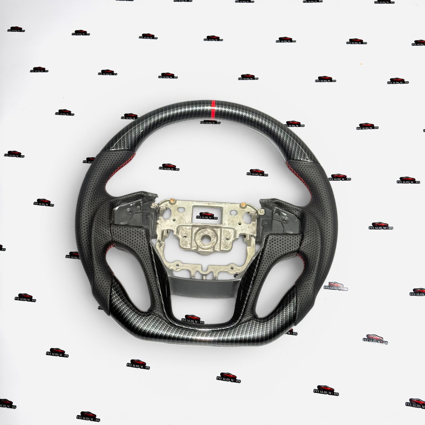 Mahindra Thar Carbon Fiber Steering Wheel – Premium Sporty Interior Upgrade