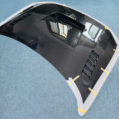 Volkswagen Polo Carbon Fiber Alpha Hood | Lightweight Performance Bonnet | Aftermarket Upgrade