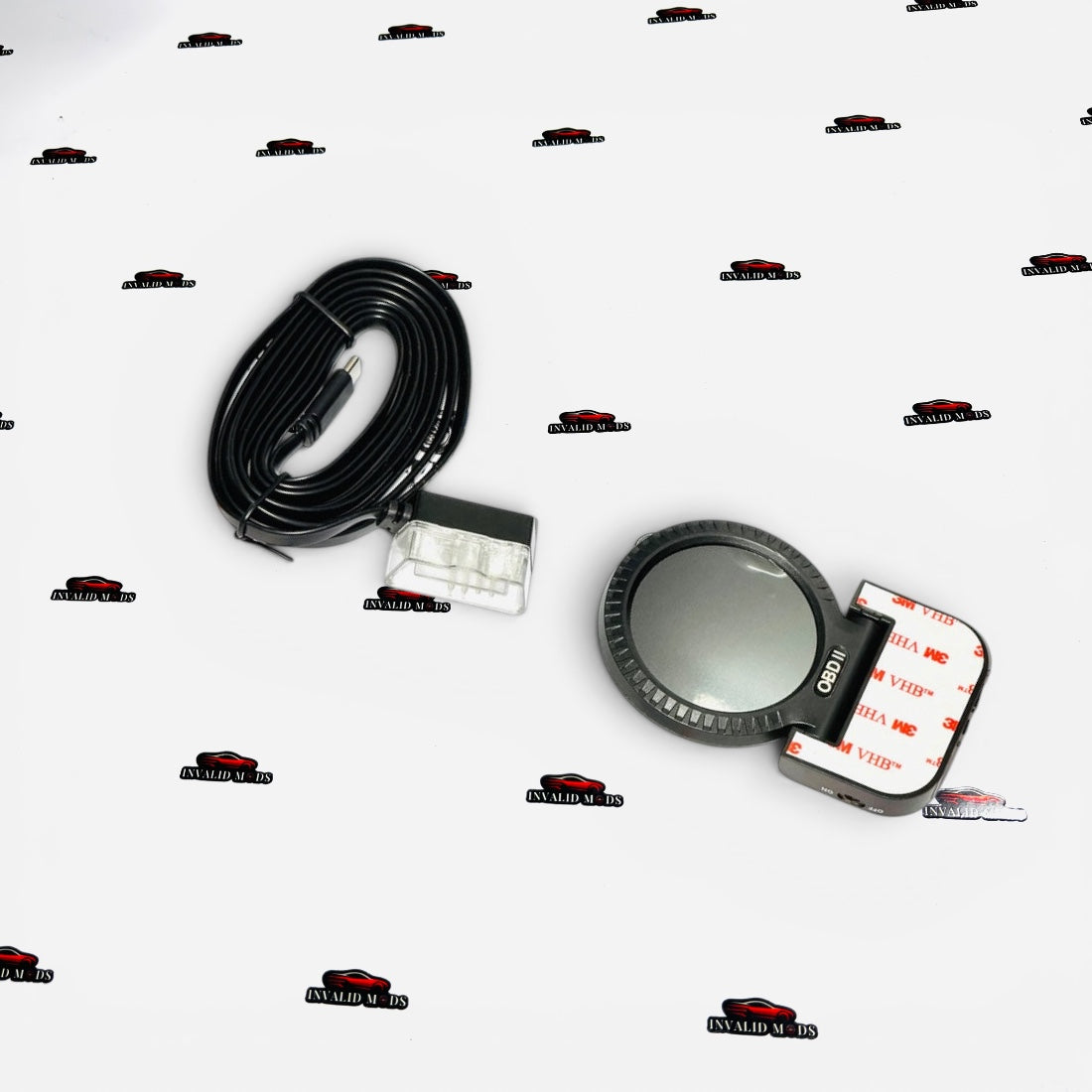 OBD Multi Function LCD Meter F-10 | Compact Round Smart Display