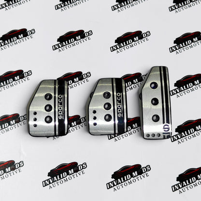 Sparco Pedal Kit for Manual Cars | Universal Racing Pedals