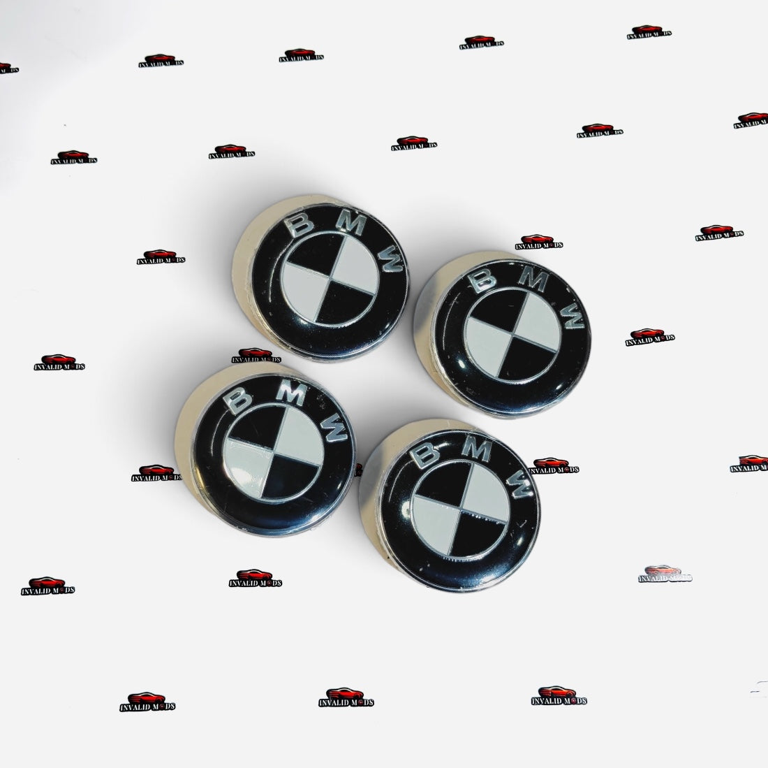 BMW Wheel Center Caps – Premium Set of 4 | Outer Diameter (68mm)