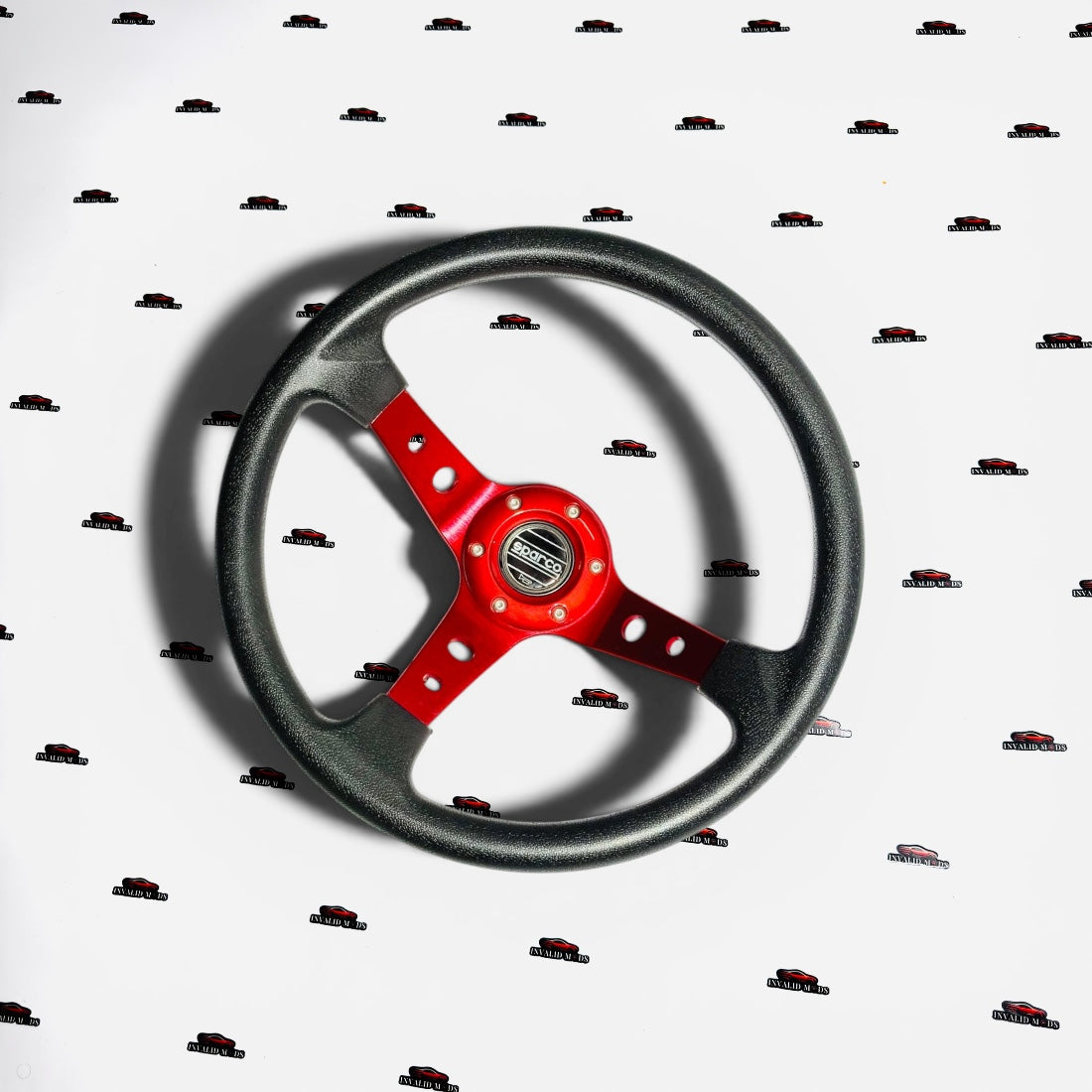 SPARCO Deep Dish 14-Inch Steering Wheel – Universal Racing Performance Design
