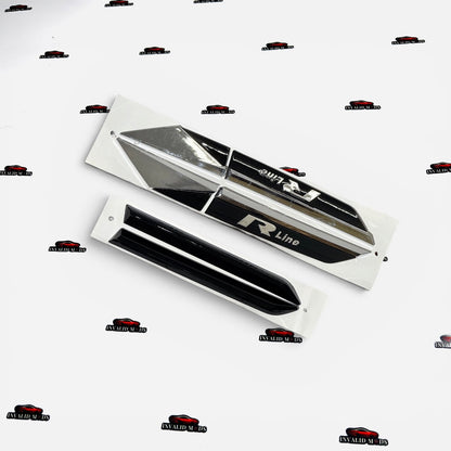 Fender Emblems Kit for VAG Cars | Premium Side Badges Set of 2