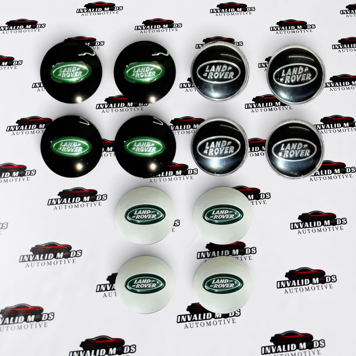 Land Rover Wheel Center Caps (62mm) | Replacement Alloy Wheel Caps