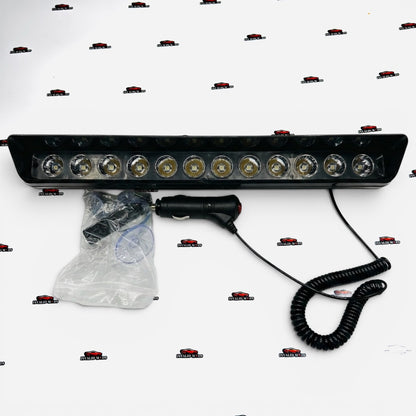 S12 LED Flasher Lights | High-Power Multi-Function Strobe Warning Lights for Cars