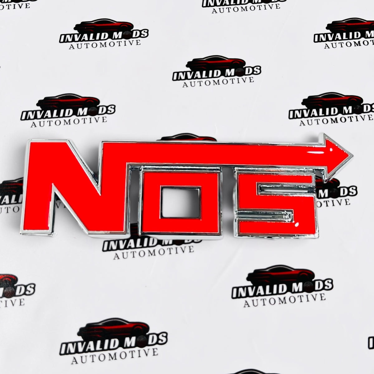 NOS Car Stickers | Sporty Racing Decals for All Cars | Multi-Color Options