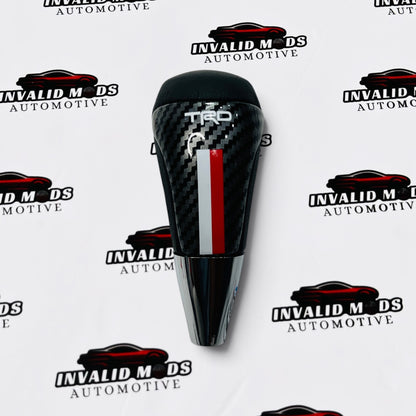 TRD Carbon Fiber Gear Shift Knob – Universal Fit Automatic Shifter
