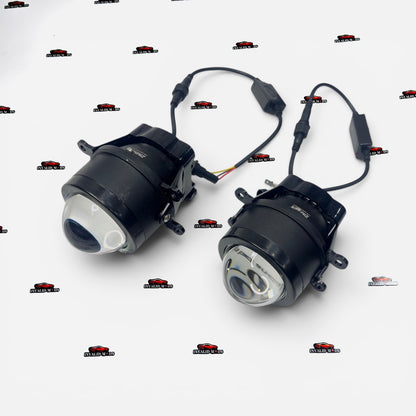 ZIMMER M30 TRIO 3-Inch Intelligent LED Projector Lens | Tri-Color Universal Aftermarket Headlight Upgrade