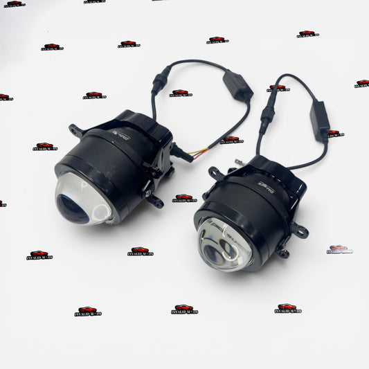 ZIMMER M30 TRIO 3-Inch Intelligent LED Projector Lens | Tri-Color Universal Aftermarket Headlight Upgrade