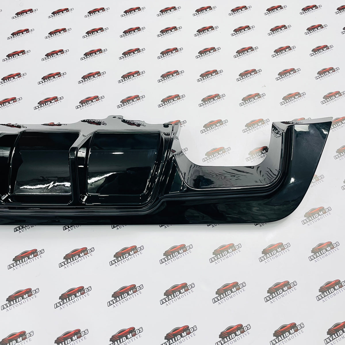 BMW E60 5 Series Rear Diffuser with F1-Style LED Light | Sporty ABS Upgrade