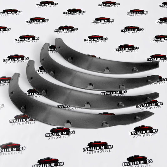 Universal Fender Flares Set of 4 | Flexible Wheel Arch Extensions for Cars Product Description