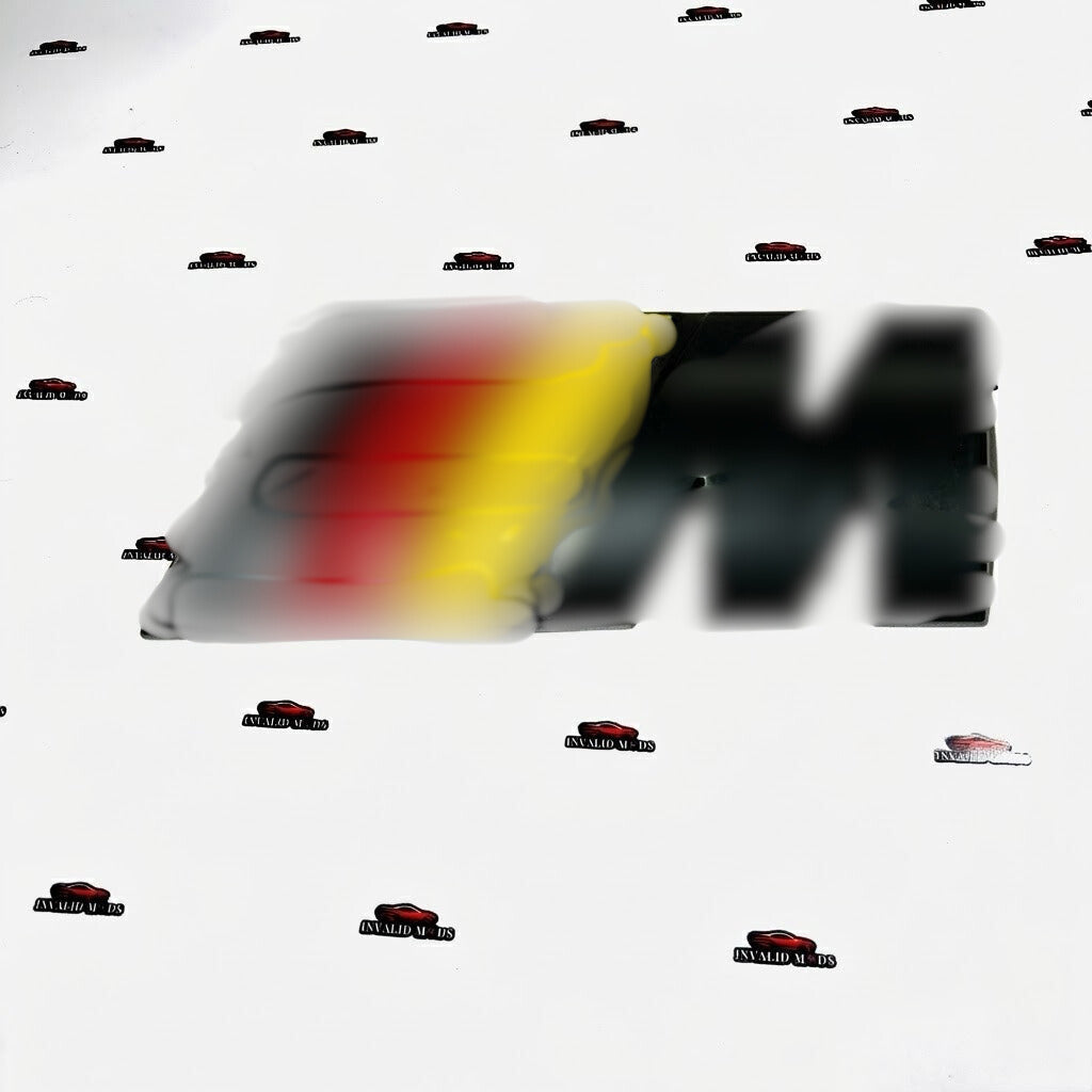 BMW M Performance Rear Emblem Badge | Standard Size Trunk Logo Replacement with Multiple Colours