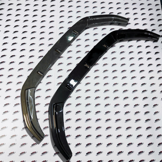 VW Virtus & Skoda Slavia Front Splitter – Single Piece Aftermarket Bumper Lip Extension